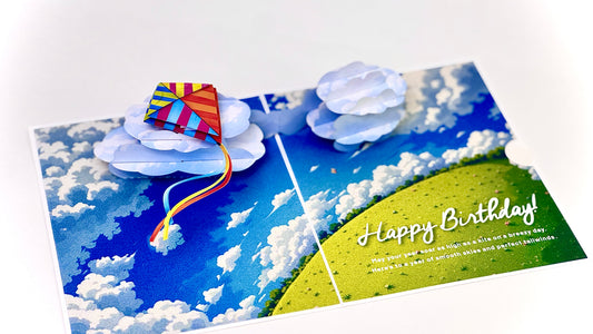3D Kite Happy Birthday