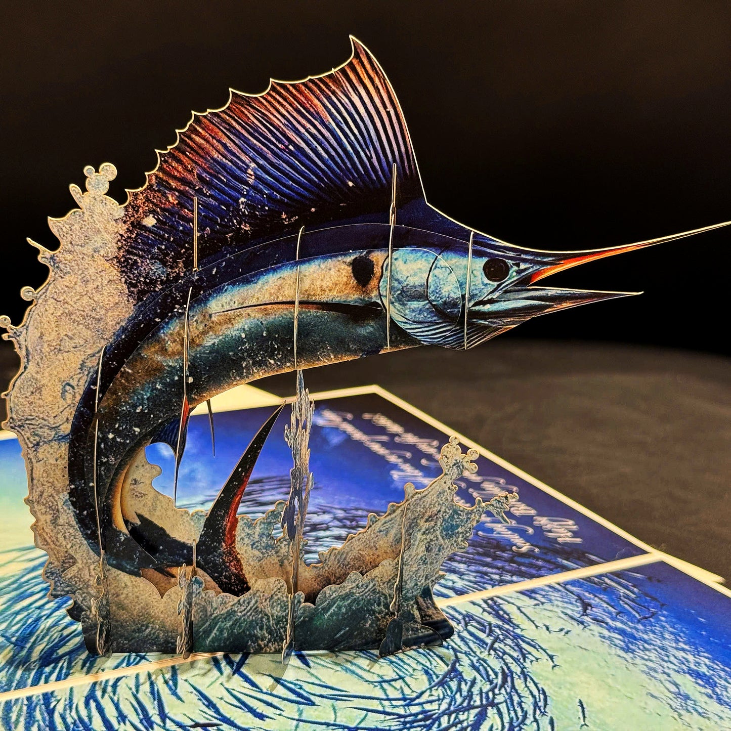 3D Marlin Happy Birthday for Men