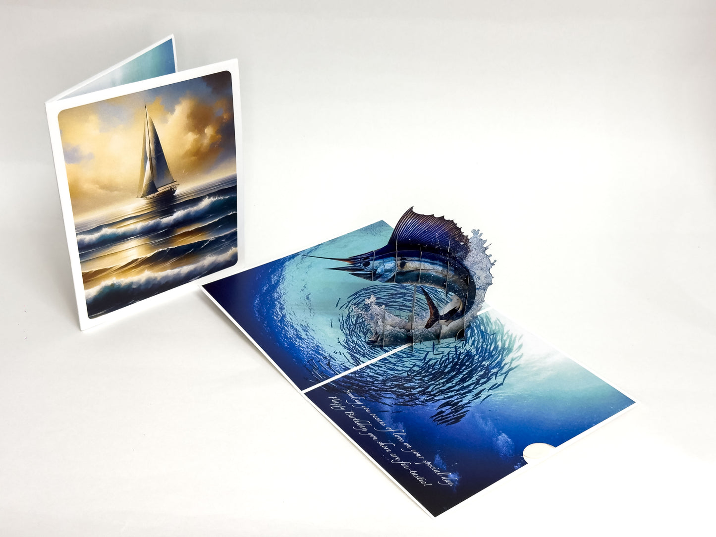 3D Marlin Happy Birthday for Men