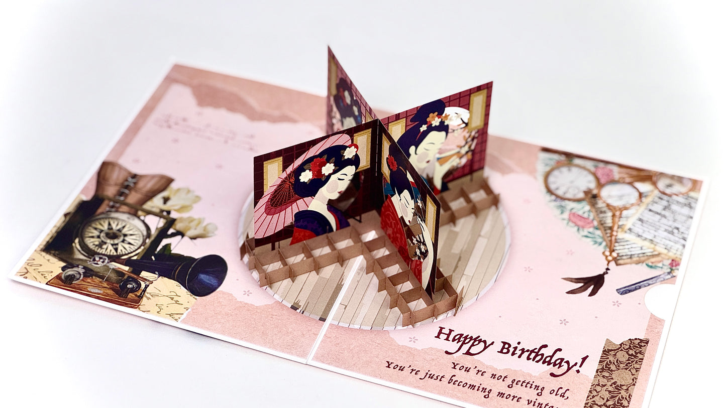 Geisha Happy Birthday for Women