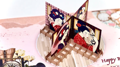 Geisha Happy Birthday for Women