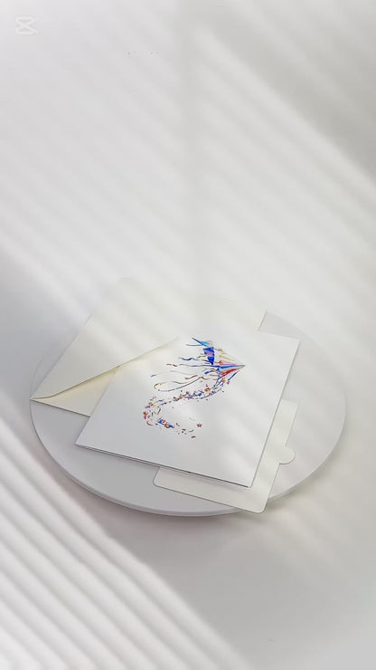 3D Kite Happy Birthday
